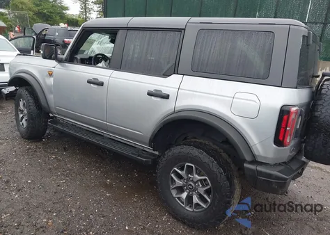 2021 Ford Bronco Big Bend/Black Diamond/Outer Banks/Badlands/Wildtrak from USA, damaged, VIN 1FMEE5DP7MLA78805